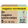 Etos Woezel &amp; Pip Luierbroekjes Junior Maat 5 12 -18 kg Megabox 4x33 stuks