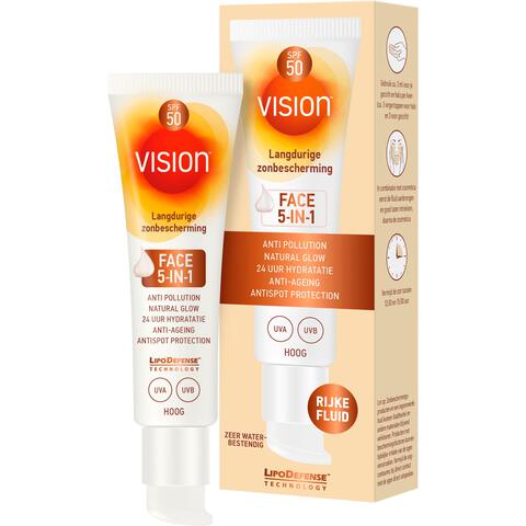 Vision Face Fluid 5-in-1 SPF50 50 ML