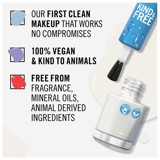 Rimmel London KIND & FREE Vegan Nagellak 151 Fresh Undone