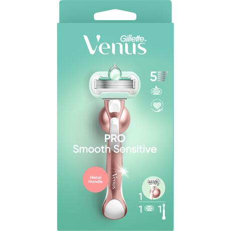 Gillette Venus Deluxe Smooth Sensitive Rose Gold Scheersysteem 5 Blades
