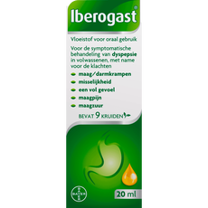 Iberogast Druppels Bij Prikkelbare Maag- En Darmklachten 20 ML