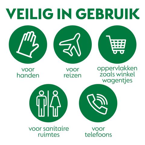 Dettol 2-in-1 Hygienische Doekjes 12 stuks