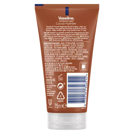 Vaseline Intensive Care Cocoa Hydrate Handcrème 75 ML