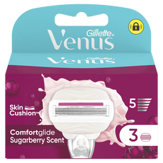 Gillette Venus ComfortGlide Sugarberry Navulmesjes 3 Stuks