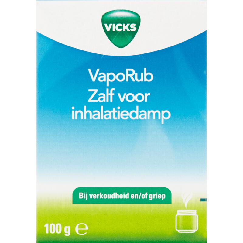 Vicks VapoRub Zalf Voor Inhalatiedamp 100 gram