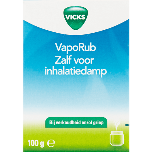Vicks VapoRub Zalf Voor Inhalatiedamp 100 gram