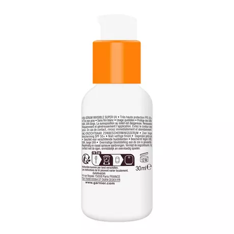 Garnier Ambre Solaire Sensitive Expert+ Super UV Face Serum SPF50+ 30 ML