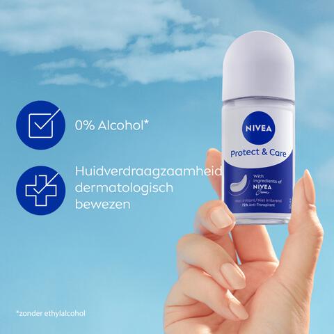 NIVEA Protect & Care Deodorant Roller 50 ML