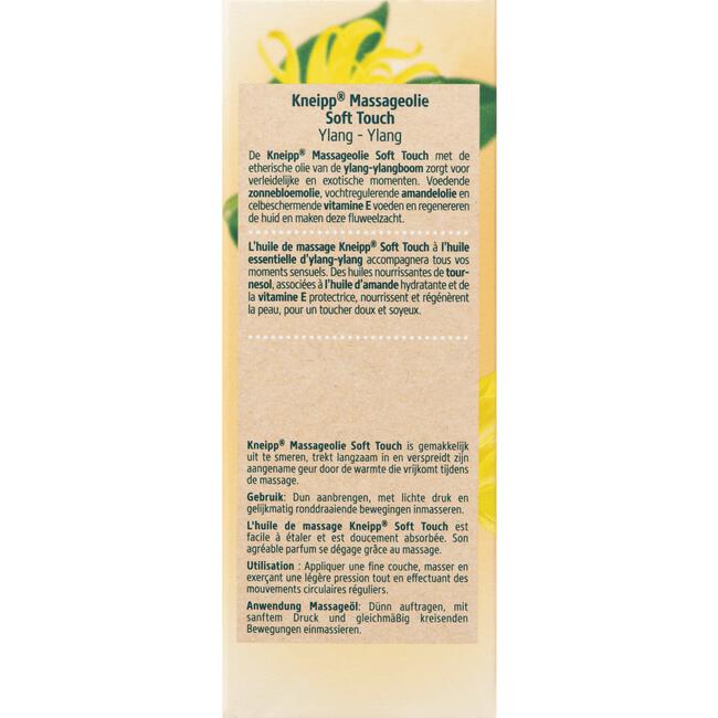 Kneipp Soft Touch Ylang-Ylang Massageolie 100 ML