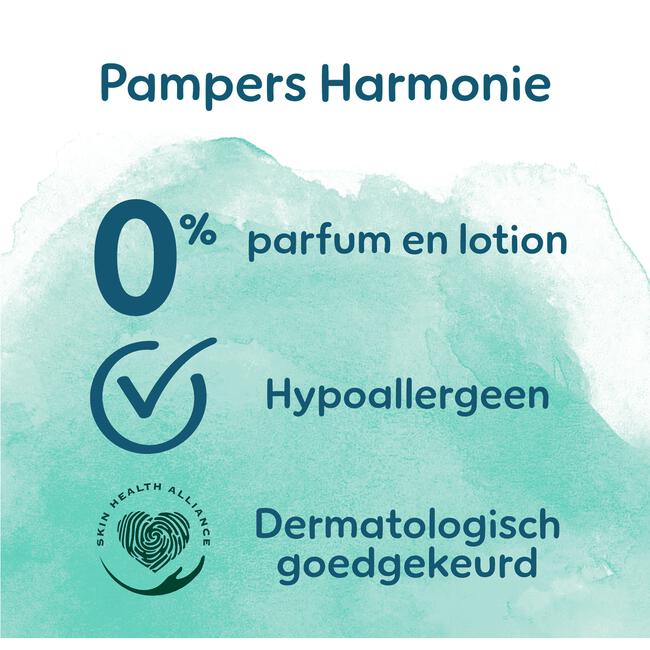 Pampers Harmonie Luiers Maat 1 2-5 KG 22 stuks