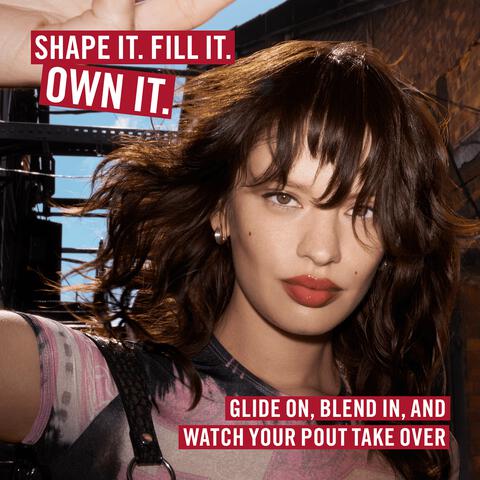 Rimmel London Oh My Plump! Lip Liner - Roze - 020 Bougie