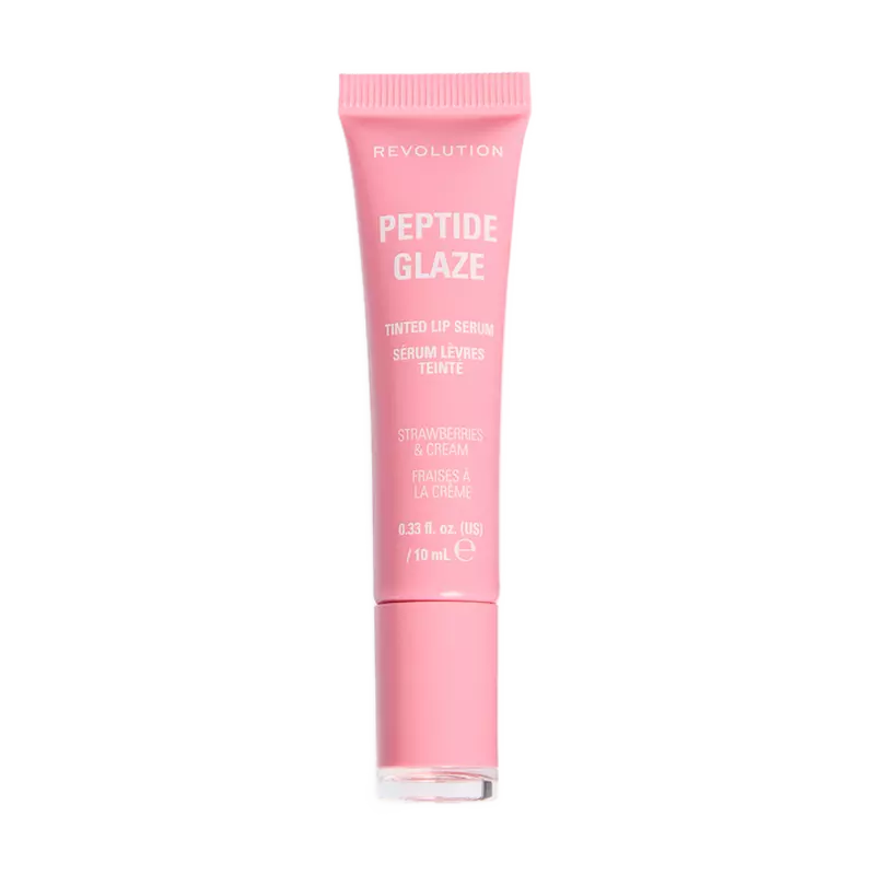 Revolution Peptide Glaze Tinted Lip Serum Strawberries & Cream