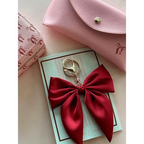 Sleutelhanger Roze Strik