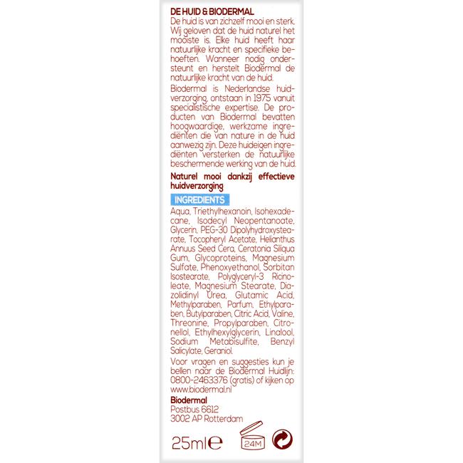 Biodermal Litteken Crème 25 ML