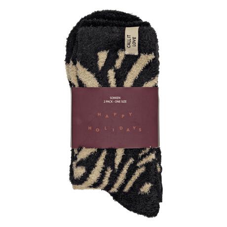 Splendid Sokken Set Beige/Zwart