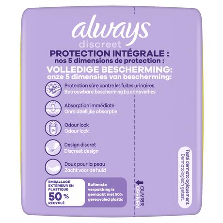 Always Maandverband Discreet Long Plus Duo Pack