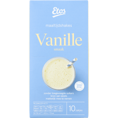Etos Maaltijdshake Vanille 10 Sachets
