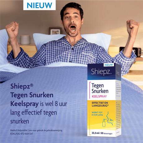Shiepz anti snurk keelspray