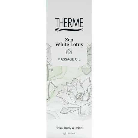 Therme Zen White Lotus Massage Oil 125 ML
