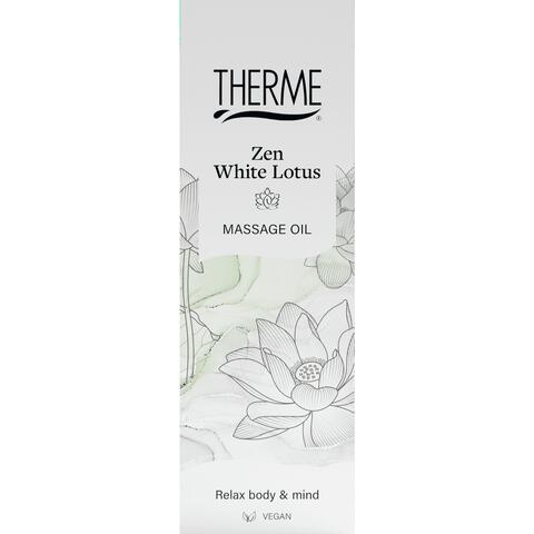 Therme Zen White Lotus Massage Oil 125 ML