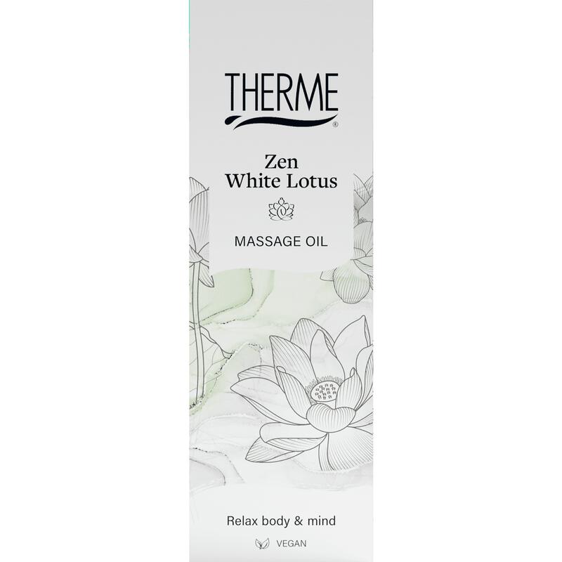Therme Zen White Lotus Massage Oil 125 ML
