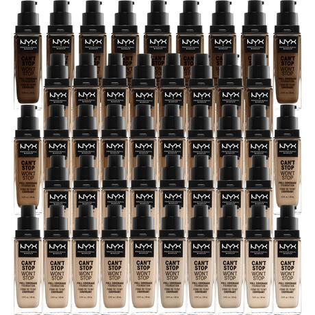 NYX Professional Makeup Can't Stop Won't Stop Foundation Walnut CSWSF2