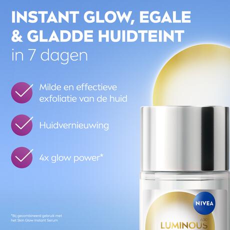 NIVEA Luminous Skin Glow Liquid Refiner 100 ml