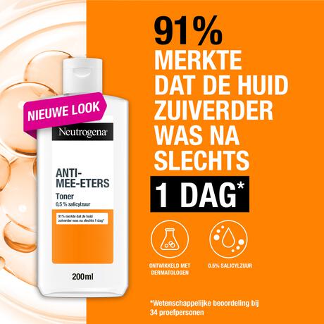Neutrogena Anti-Mee-Eters Toner 200 ML Onzuivere Huid 200 ML