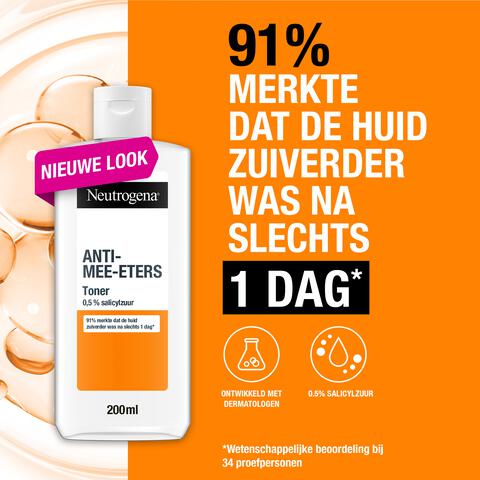 Neutrogena Anti-Mee-Eters Toner 200 ML Onzuivere Huid 200 ML