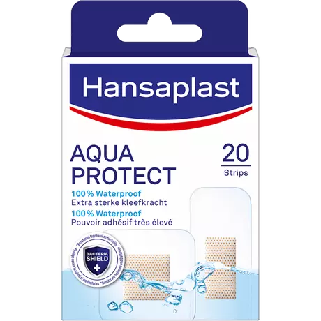 Hansaplast Aqua Protect Pleisters Strips 20 stuks