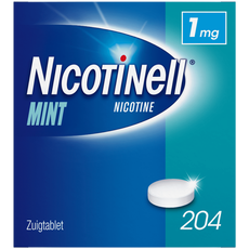 Nicotinell Zuigtablet Mint 1 MG 204 stuks
