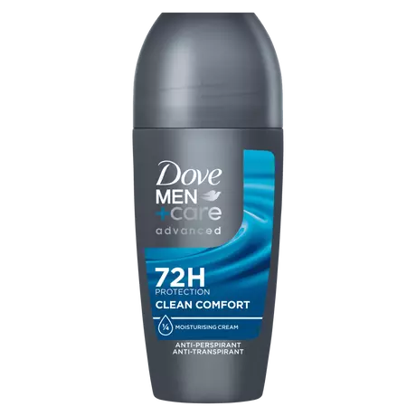 Dove Men+Care Advanced Clean Comfort Anti-Transpirant Deodorant Roller 50 ML