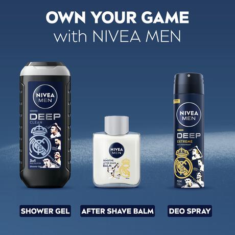 NIVEA MEN Sensitive Aftershave Balsem Real Madrid 100 ML