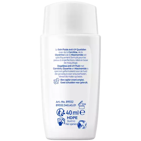 NIVEA Derma Skin Clear Daily Fluid Spf50+ 40ML