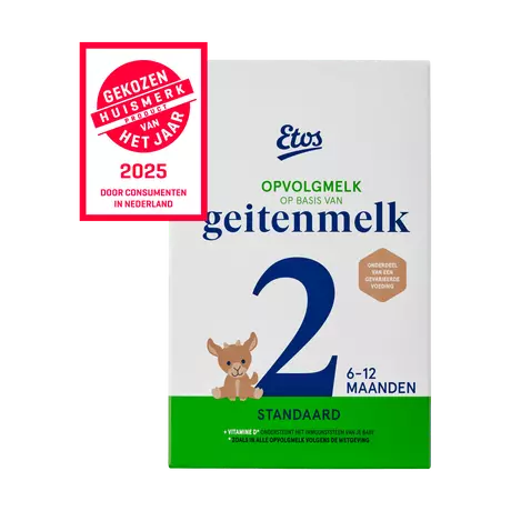 Etos Standaard 2 Opvolgmelk Geitenmelk 6-12 Maanden 800 gram