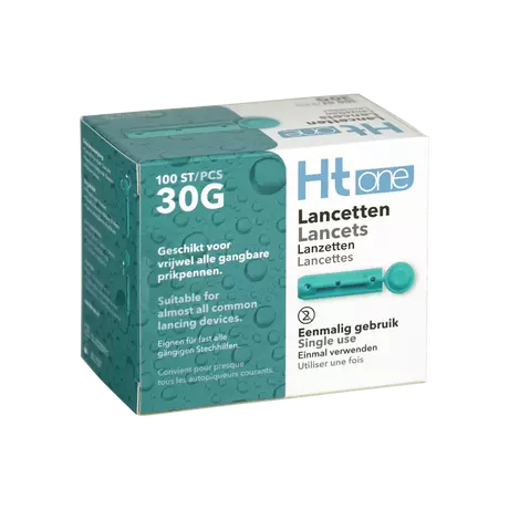 HT One Lancetten 30 gram 100 stuks