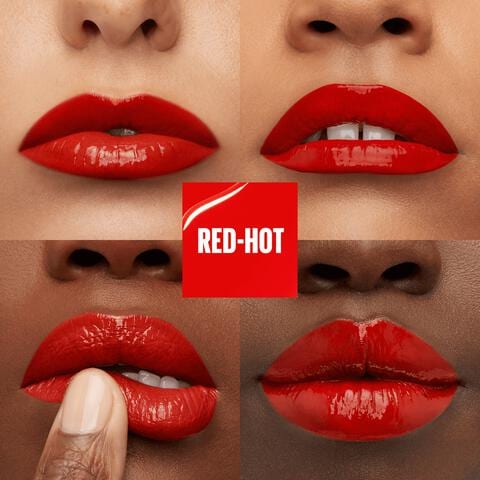 Maybelline New York SuperStay Vinyl Ink Lipstick 25 Red-Hot 4,2 ML