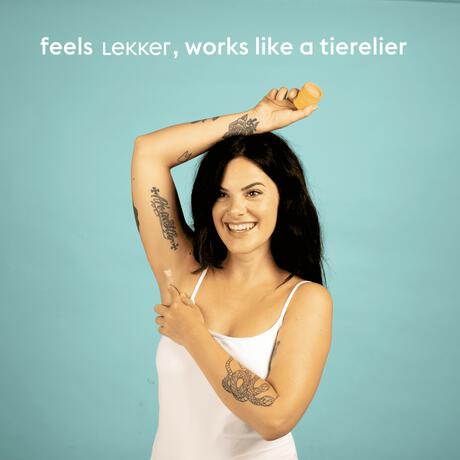 The Lekker Company Mandarijn & Citroen Deodorant Crème 30 GR