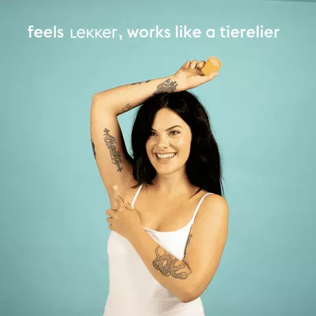 The Lekker Company Mandarijn & Citroen Deodorant Crème 30 gram