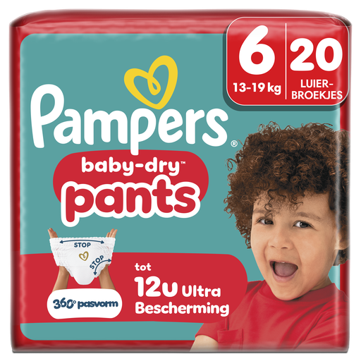 Pampers Baby Dry Pants Luierbroekjes Maat 6 13-19 kg 20 stuks