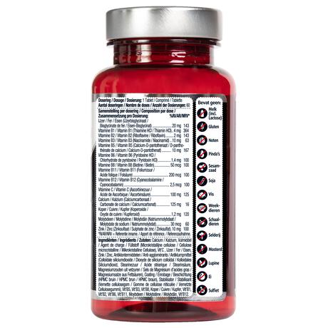 Lucovitaal IJzer Sterk Complex Tabletten 60 stuks