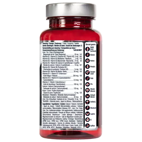 Lucovitaal IJzer Sterk Complex Tabletten 60 stuks
