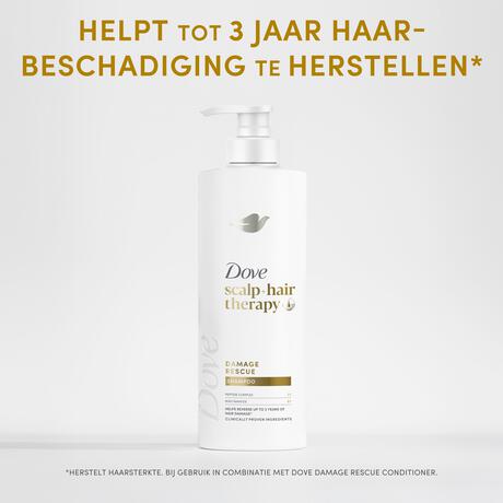 Dove Hair Damage Rescue Shampoo 400 ML