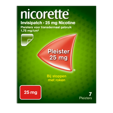 Nicorette Pleister 25 mg Nicotine 7 Stuks
