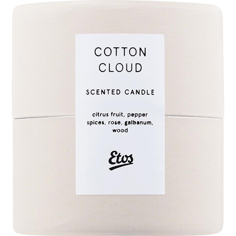 Etos Scented Glass In Sliding Tube Cotton Cloud