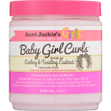 Aunt Jackie's Curls and Coils Girls Baby Girl Custard 426 GR