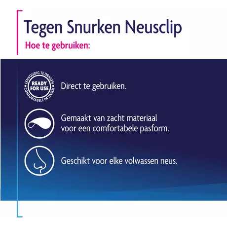 Shiepz Neusclips Tegen Snurken 2 stuks