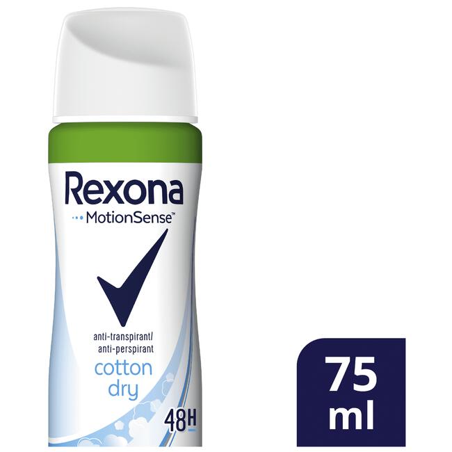 Rexona Women Compressed Cotton Dry Deodorant Spray 75 ML