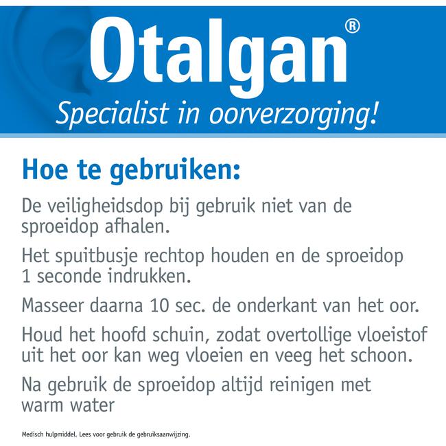 Otalgan Oorspray 50 ML