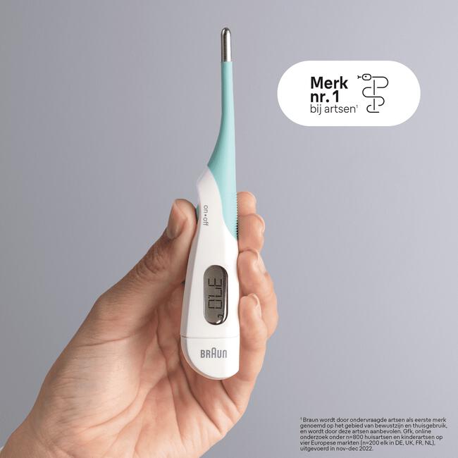 Braun Digitale Thermometer High Speed PRT1000